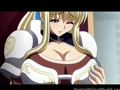 Huge tits fill this venereal hentai video