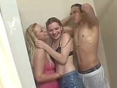 College dorm is the best place for entertainment like this. Girls together with guys obtain naked for fun. They make no secret of their private extensively together with enjoy fucking after playing games.